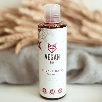 Vegan Fox Bath Foam Red Grape