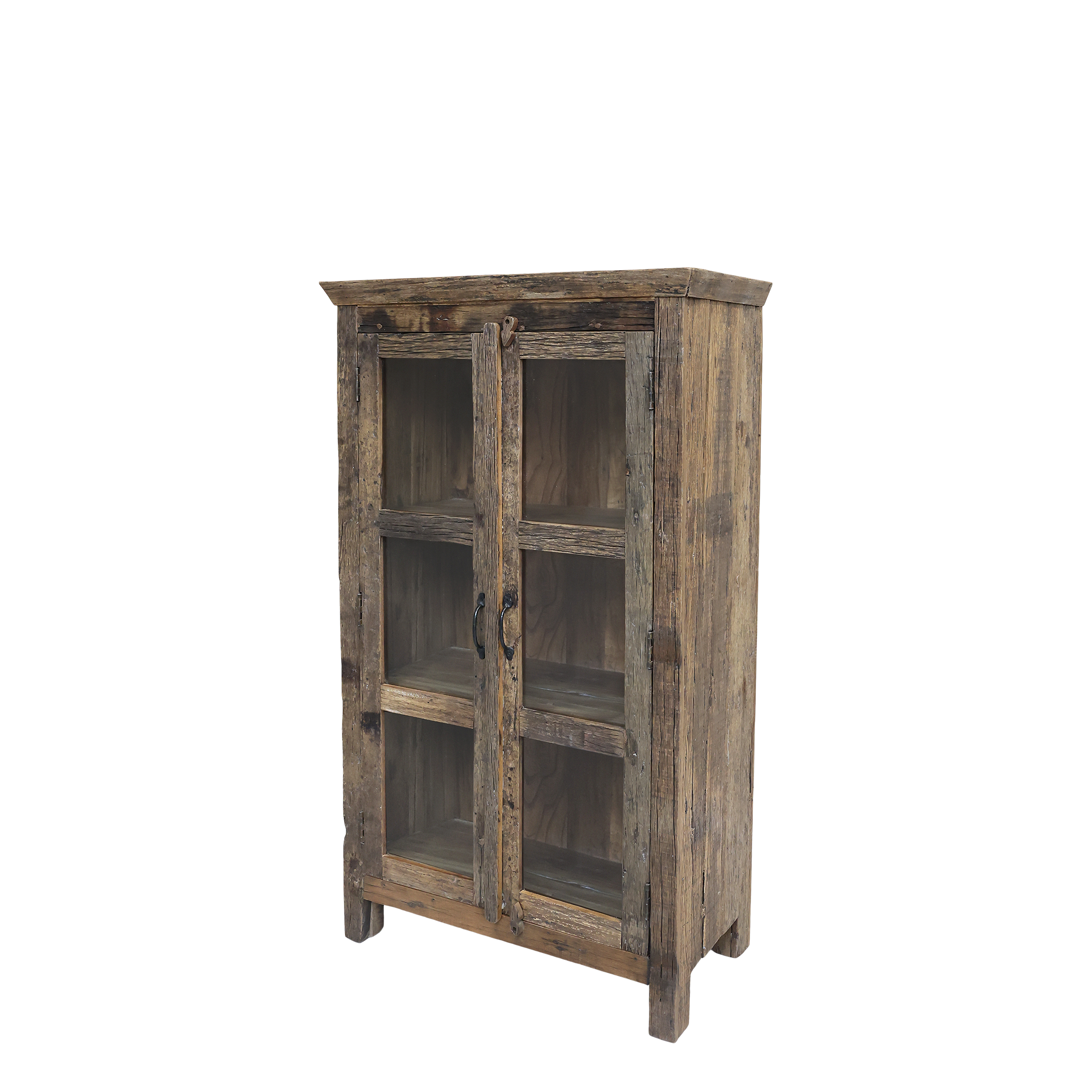 Grimaud Vitrinskåp - Skåp - H140/L80/B48 cm - Natur - 2