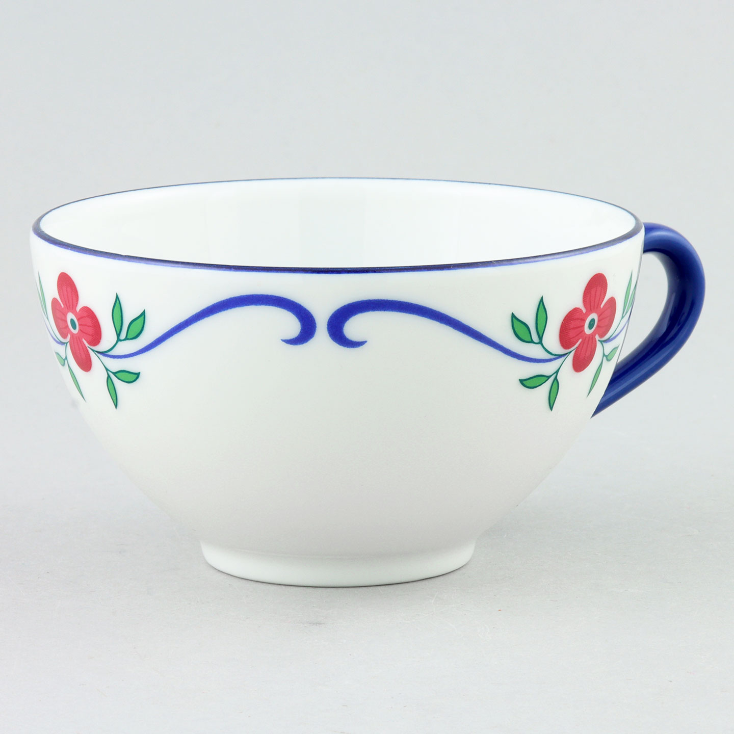ピア・ロンダール Sundbornシリーズ 花模様のコーヒーカップ 10.5cm 