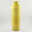 Berit Ternell (Tiger 1953) Yellow Majestic Vase with Circular Relief 41 cm