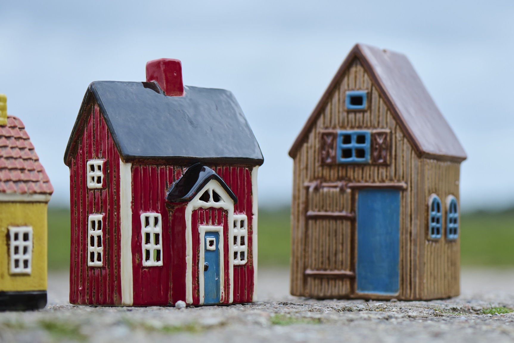 Huslykta - Lykta hus - Visby - 17,5x13,3 cm - 3