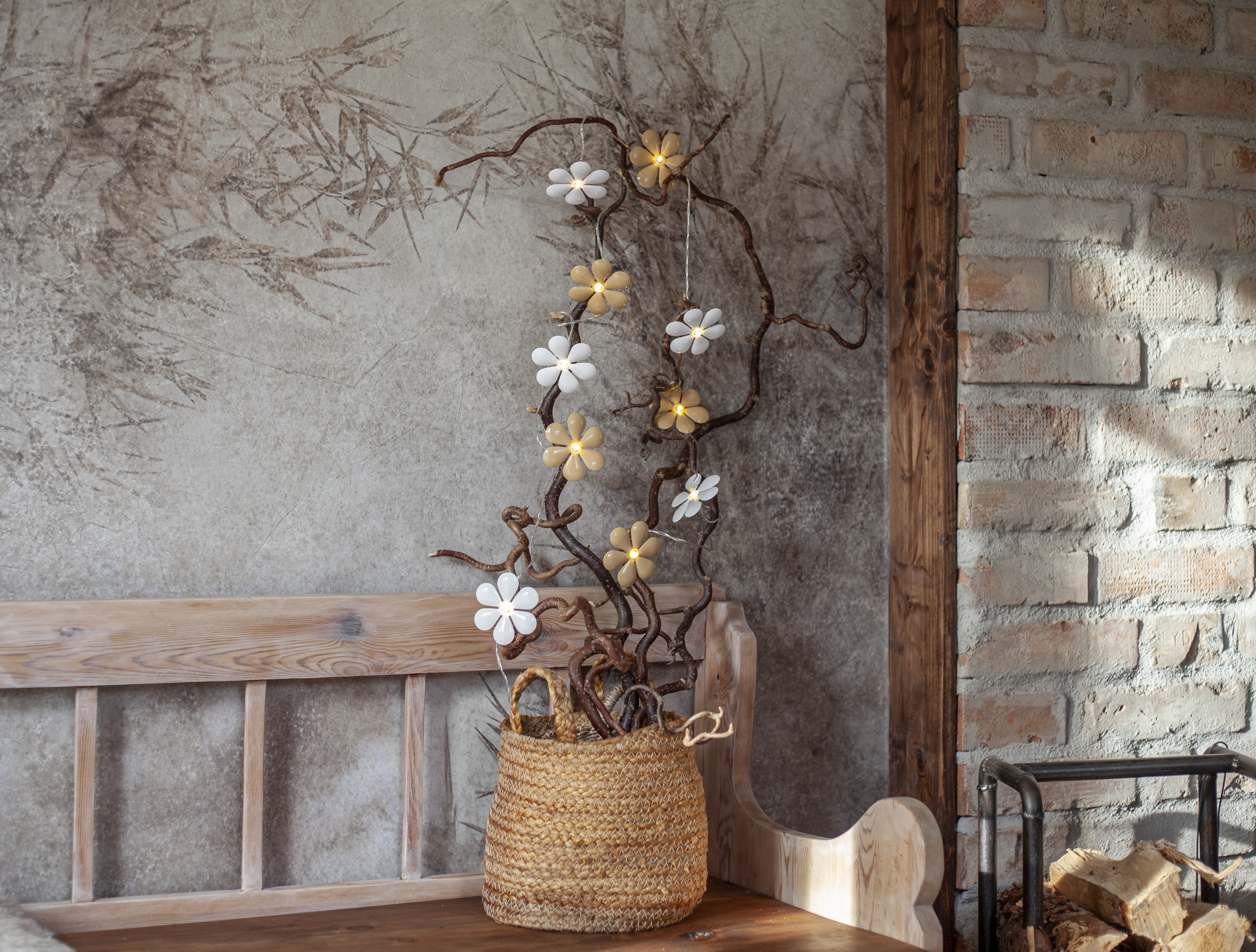 Light garland - Flower - Flowers - 180 cm - 3