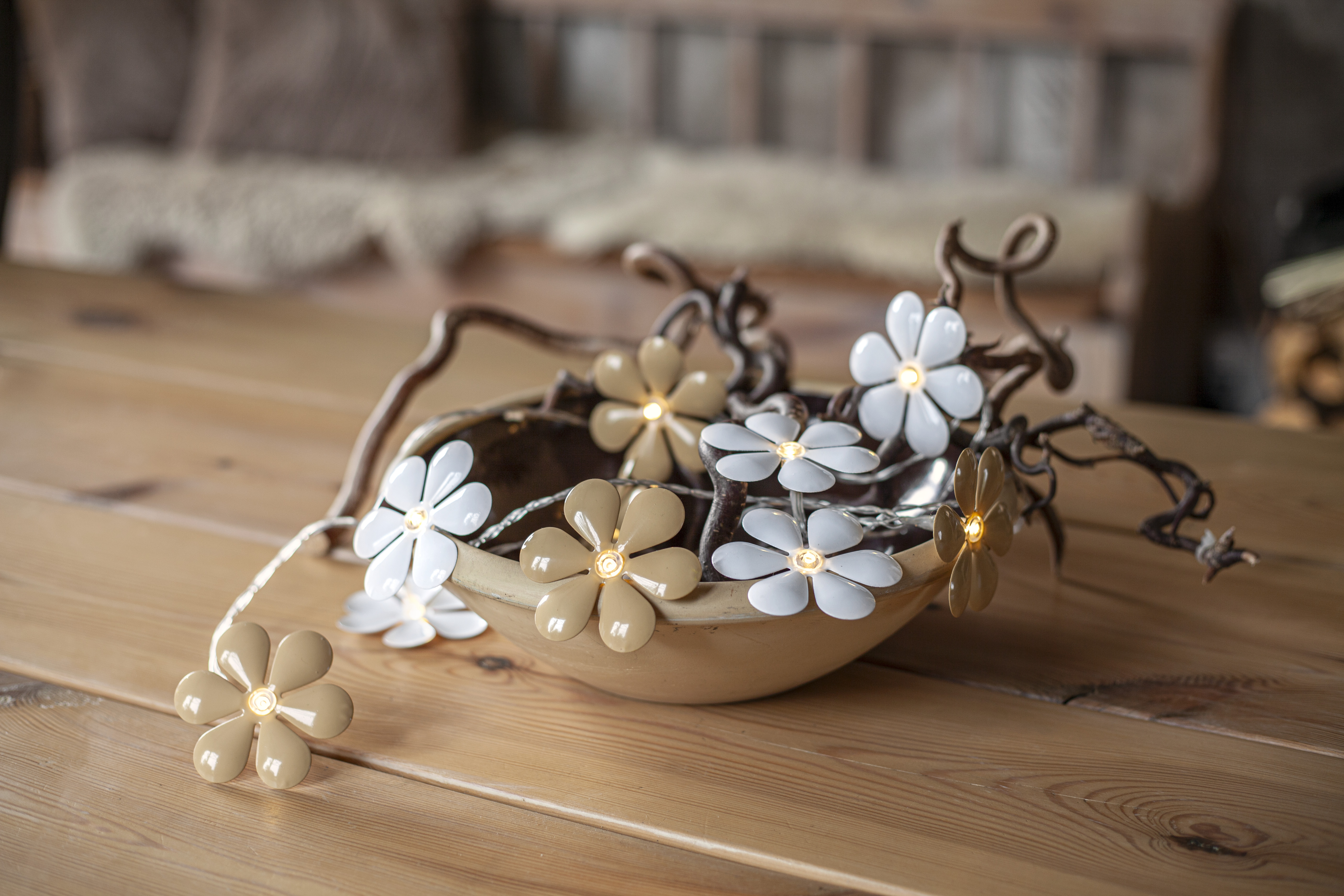 Light garland - Flower - Flowers - 180 cm - 4
