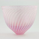 Bertil Vallien (Minos 1984) Pink Bowl with Swirling Decor 14/12 cm