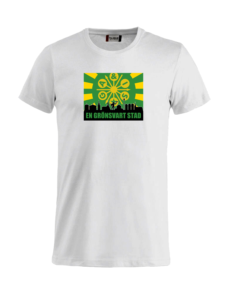 T-shirt, En Grönsvart Stad - 3