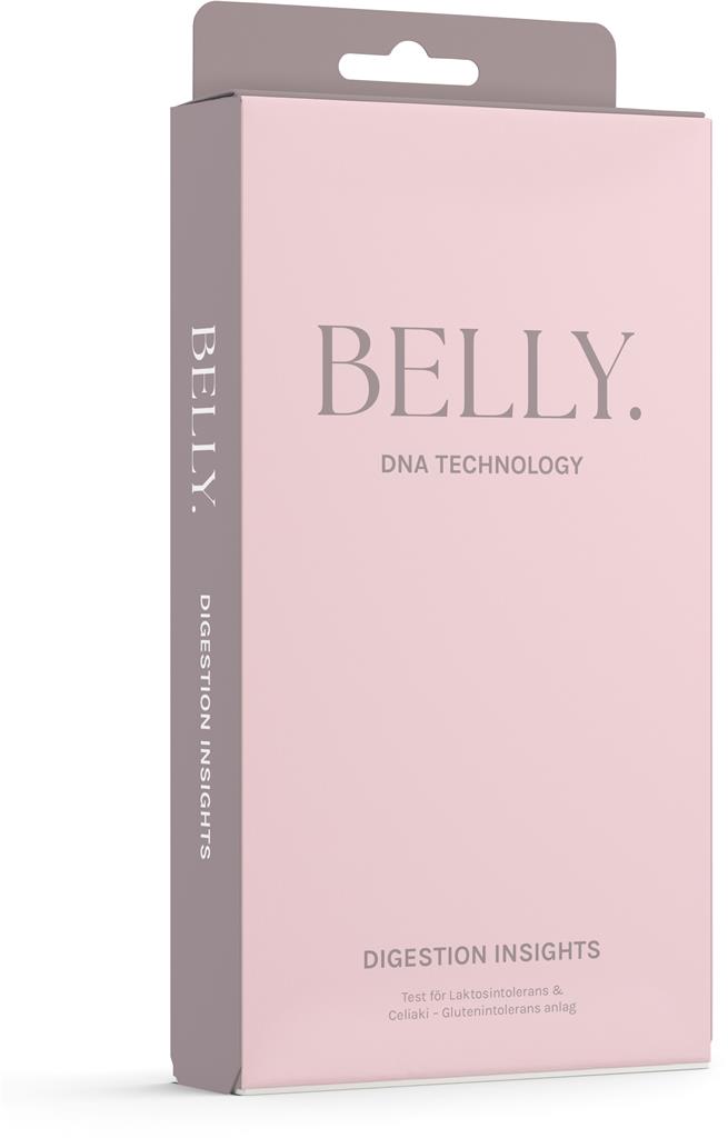 Dynamic Code BELLY Test för Laktos- och Glutenintolerans