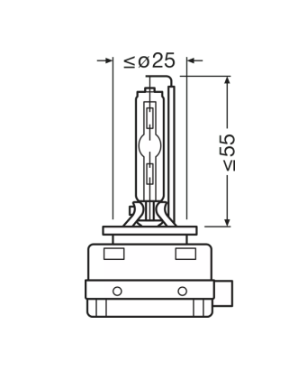 D1S OSRAM - Xenarc Night Breaker 220 - 4