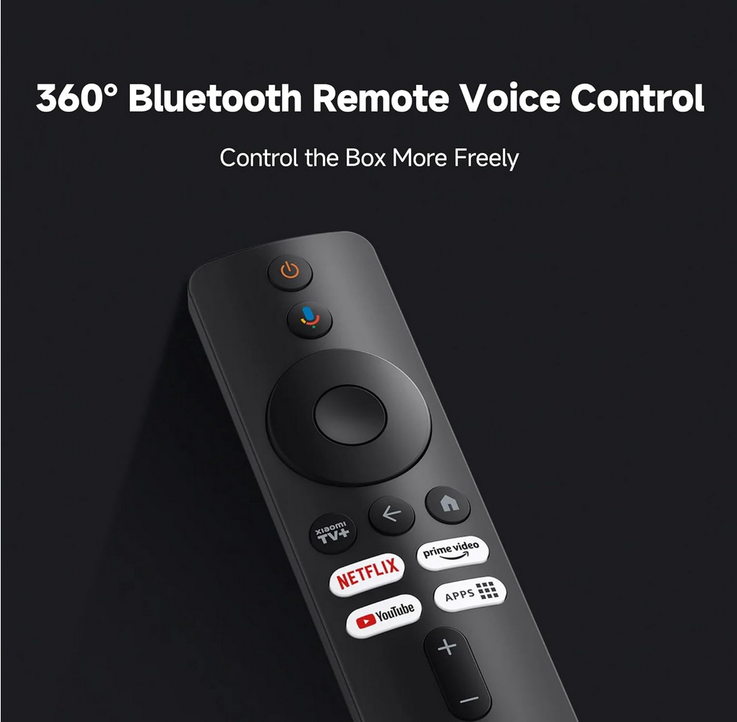 Xiaomi Mi TV Box S 4K 3nd Gen - Mediaspelare som gör din TV till en Smart TV - 3