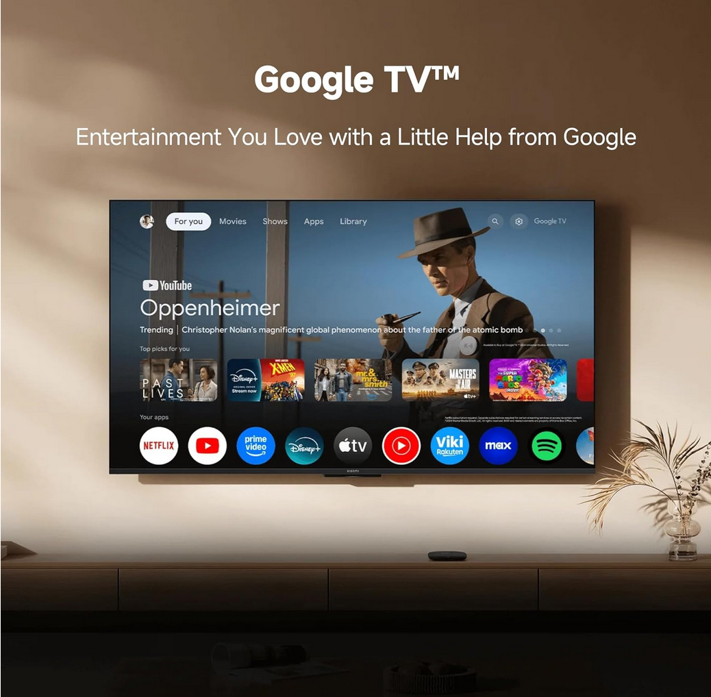 Xiaomi Mi TV Box S 4K 3nd Gen - Mediaspelare som gör din TV till en Smart TV - 5