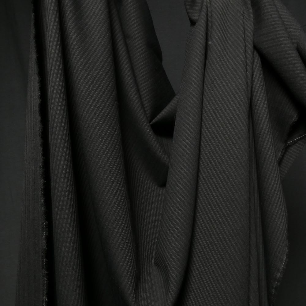 Klassisk pinstripe i stretchig ullblandning