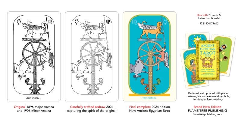 Ancient Egyptian Tarot Card Pack - 2