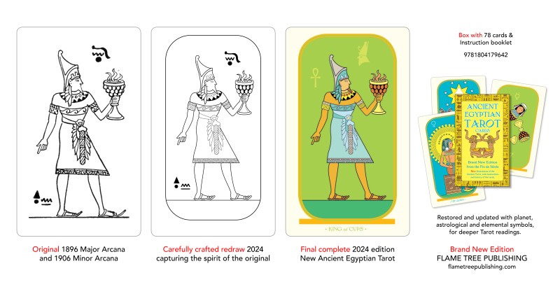 Ancient Egyptian Tarot Card Pack - 3