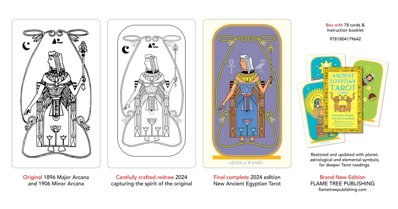 Ancient Egyptian Tarot Card Pack - 6
