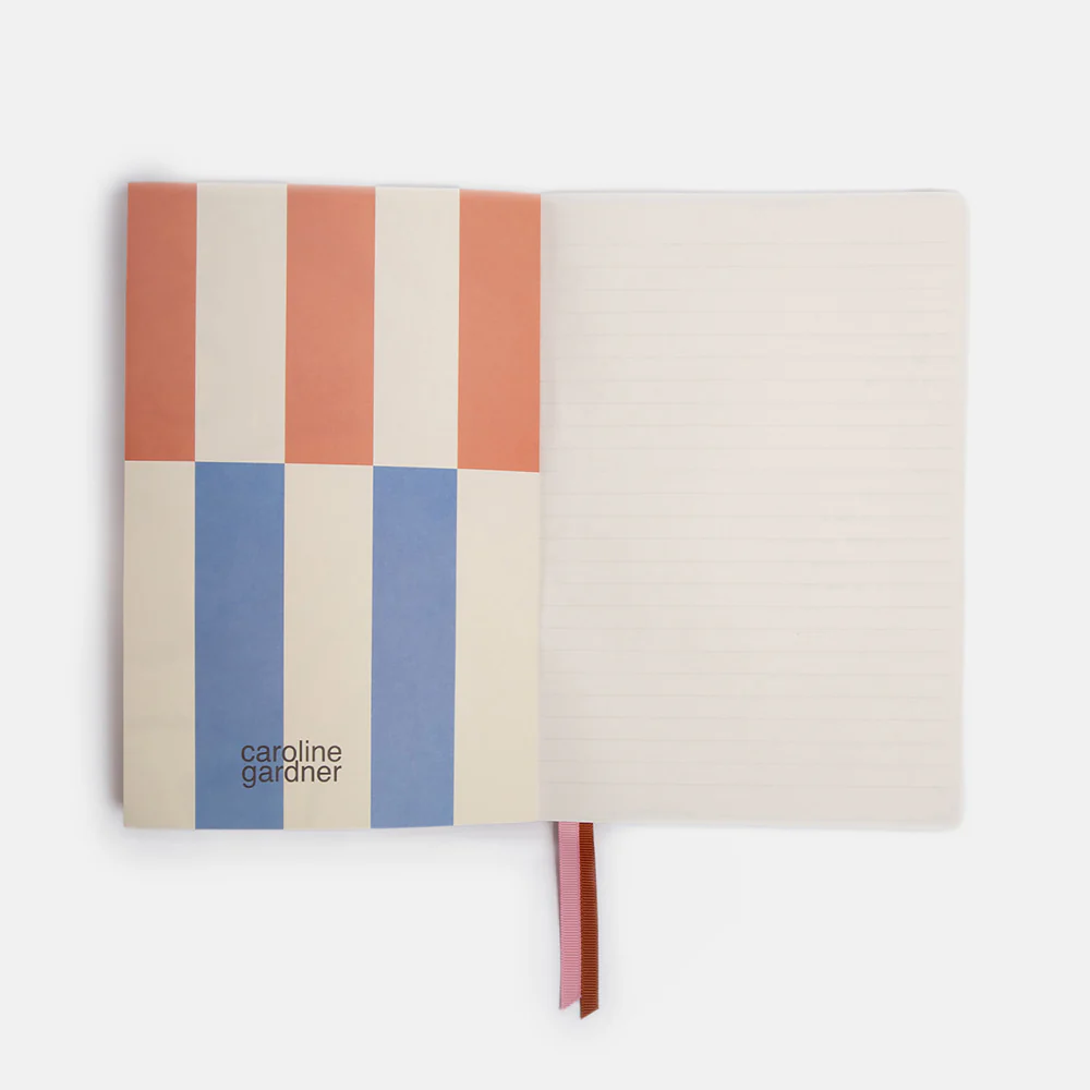 Abstract Botanical A5 Soft Cover Notebook - 3