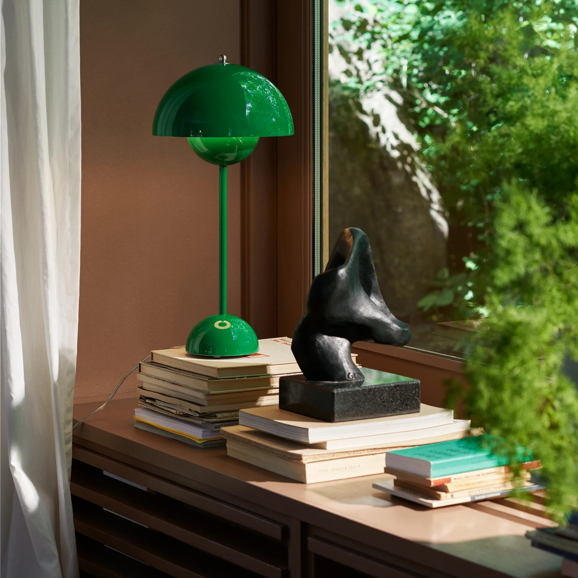 Flowerpot VP3 bordslampa, Signal Green - 3