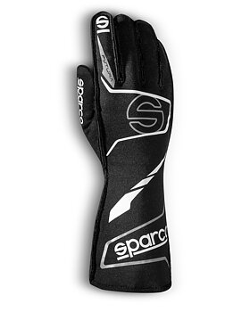 Sparco handske Futura , Svart , Silicon grepp , inv söm  -Bra miljöval -