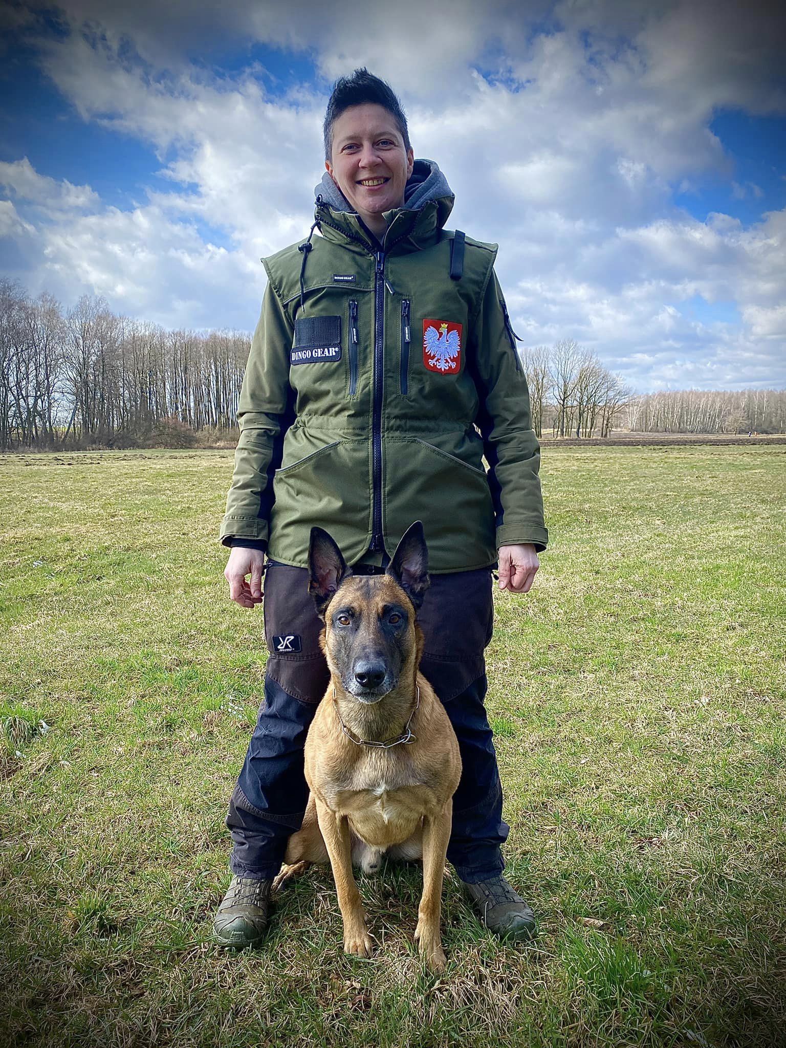 Dingo Gear All-Season Training Vest with Hood - Green