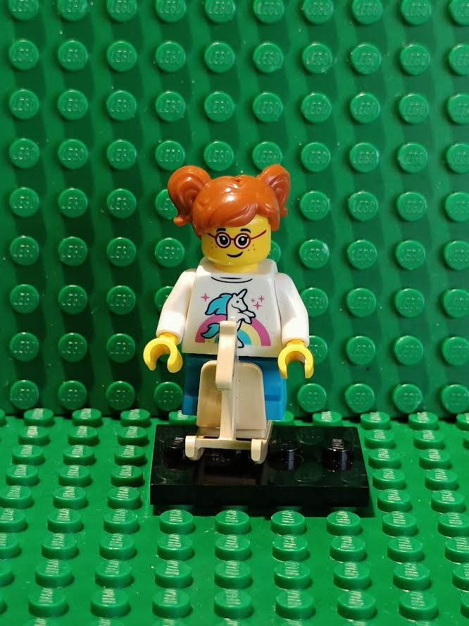 LEGO col24-11 Rocker' horse rider, series 24 (complete set)