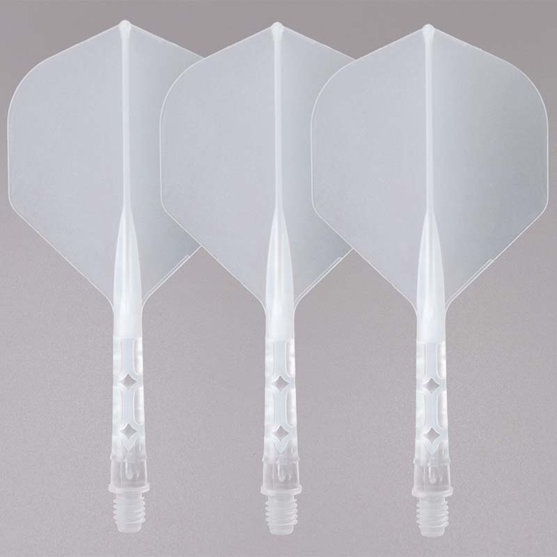 Cuesoul ROST T19 Standard Shape Clear Flight with Clear Shaft Size M