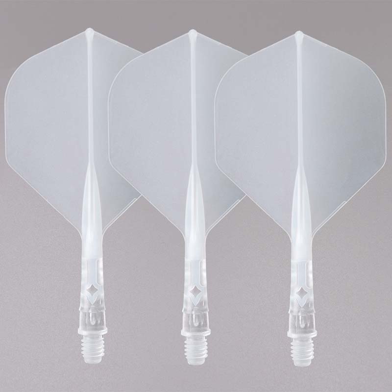 Cuesoul ROST T19 Standard Shape Clear Flight with Clear Shaft Size S