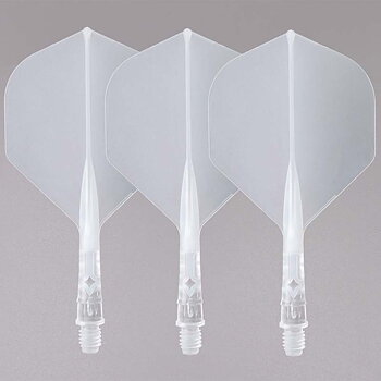 Cuesoul ROST T19 Standard Shape Clear Flight with Clear Shaft Size S
