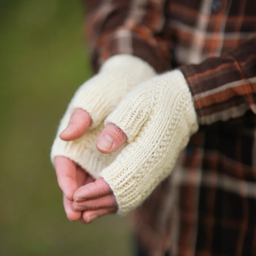 Timber - Half Mittens