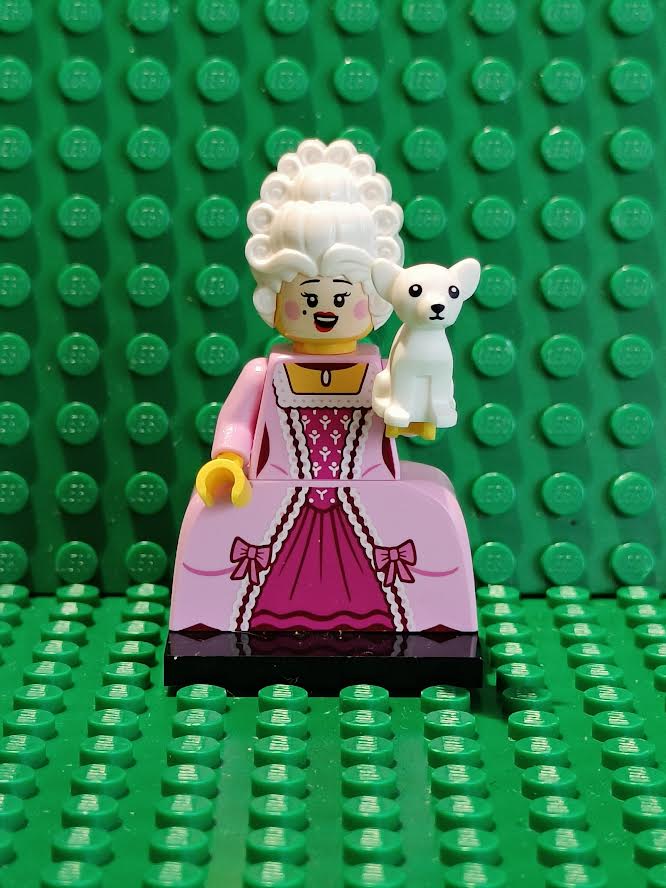 LEGO col24-10 Rococo aristocrat, series 24 (complete set)