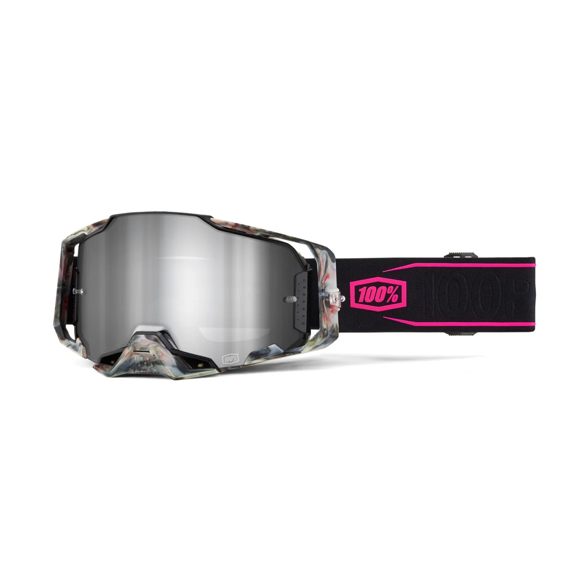 100%, ARMEGA Glasögon Sarcelle - Mirror Silver Lens, VUXEN