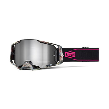 100%, ARMEGA Glasögon Sarcelle - Mirror Silver Lens, VUXEN