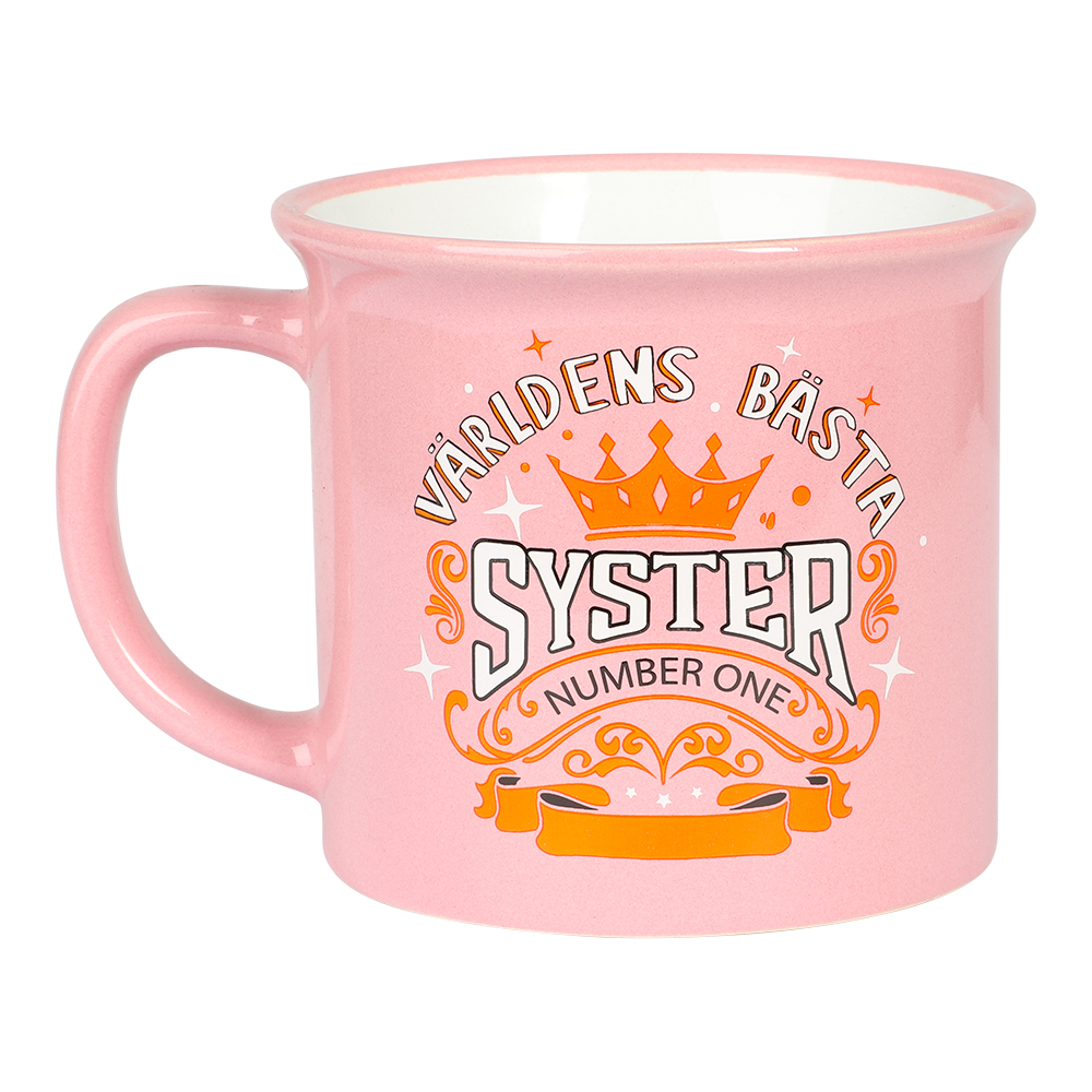 Happy Mug  - Världens bästa syster - 2