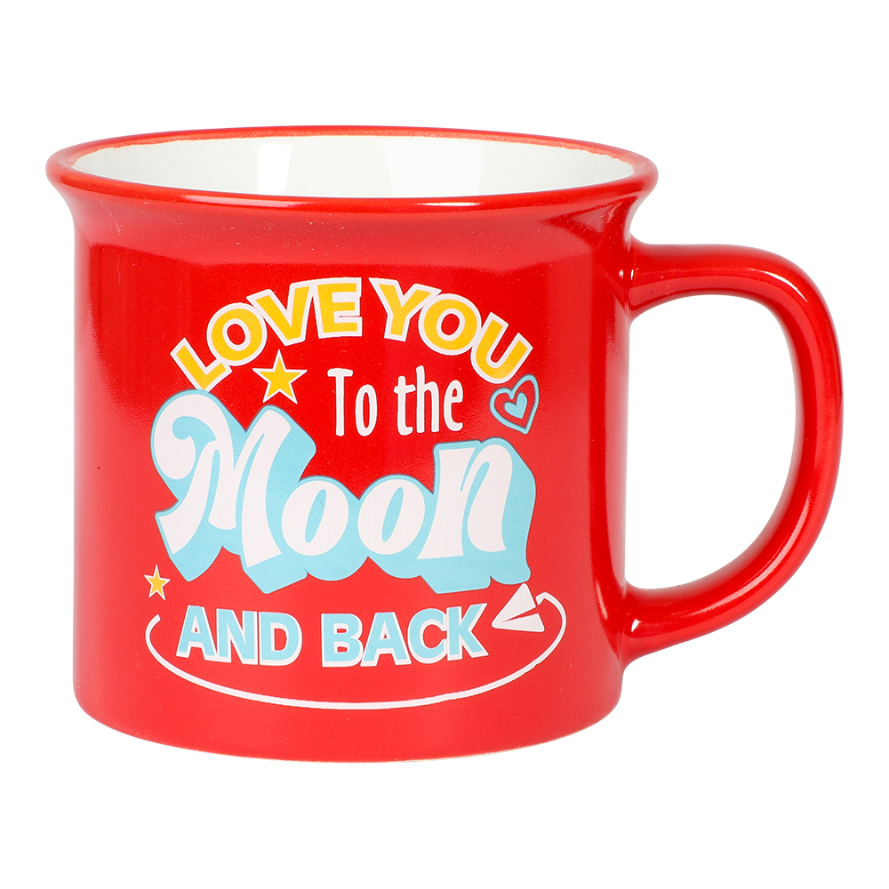Happy Mug - Love you to the moon and back
