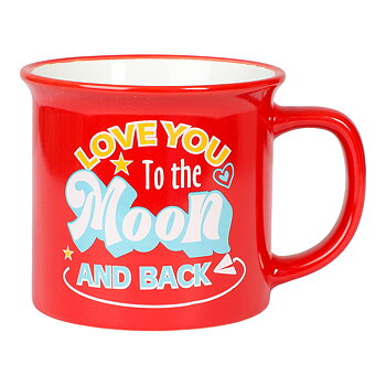 Happy Mug - Love you to the moon and back