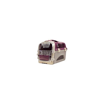Pet Cargo Cabrio vinröd/beige  51 x 33 x 35 cm