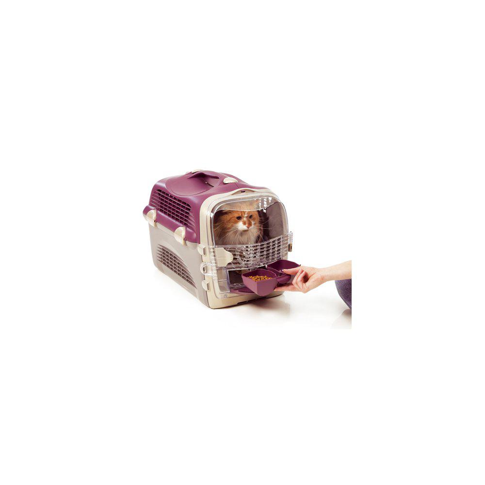 Pet Cargo Cabrio vinröd/beige  51 x 33 x 35 cm - 5