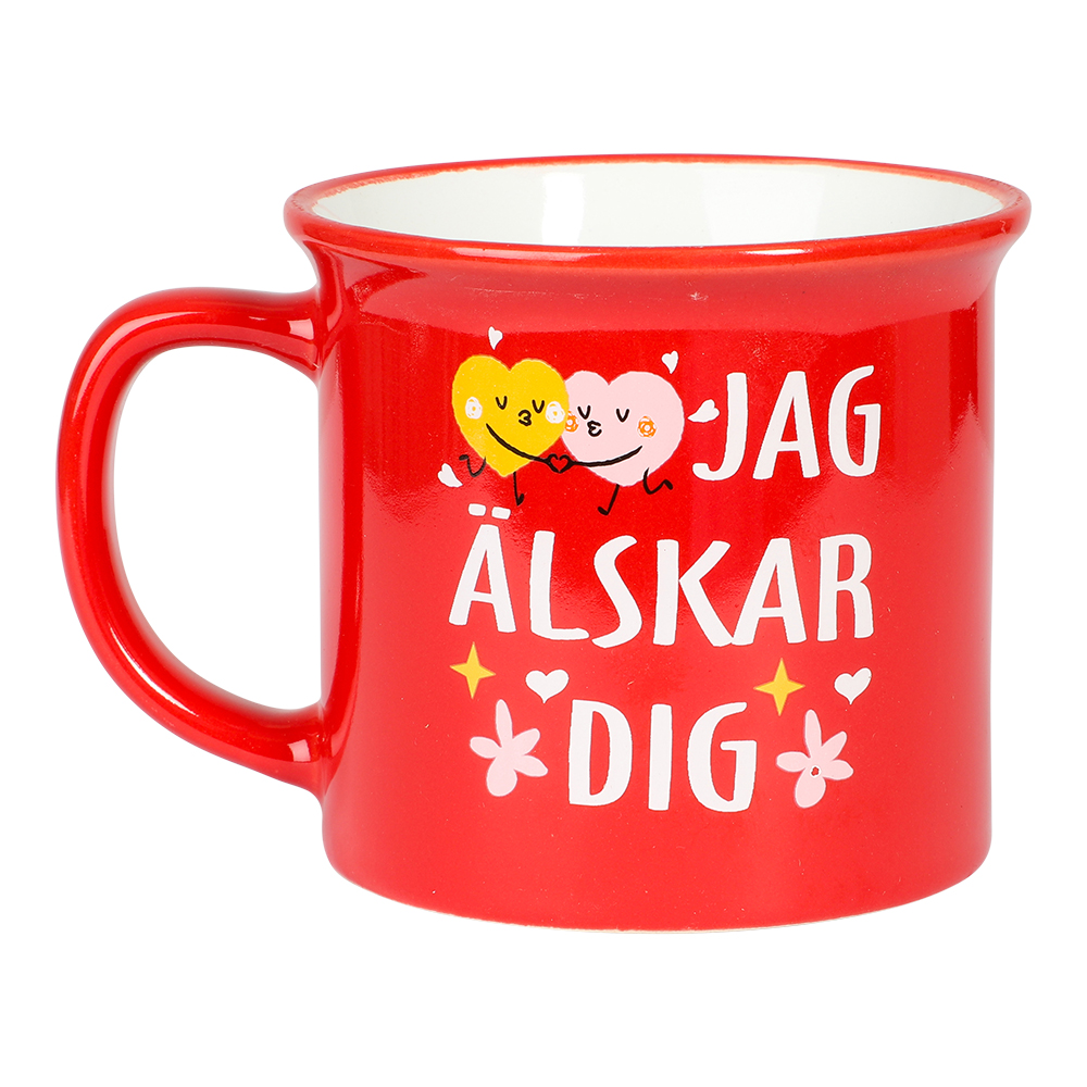 Happy Mug - Jag älskar dig - 2
