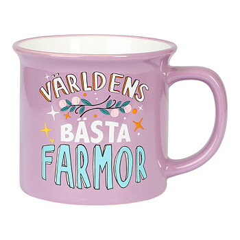Happy Mug  - Världens bästa farmor