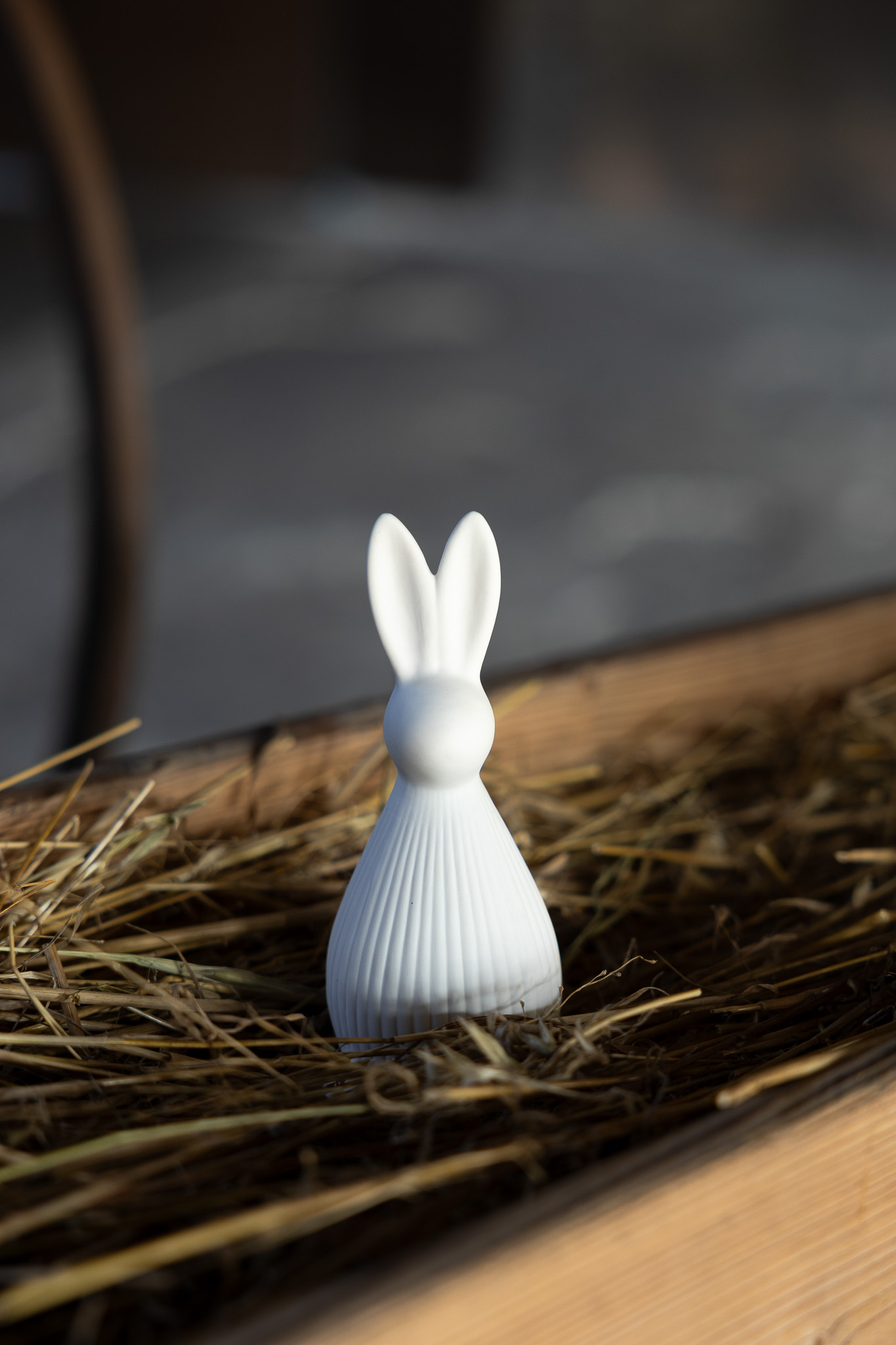 Selma - Rabbit - Hare - Easter decoration - White Decoration - Small - 2