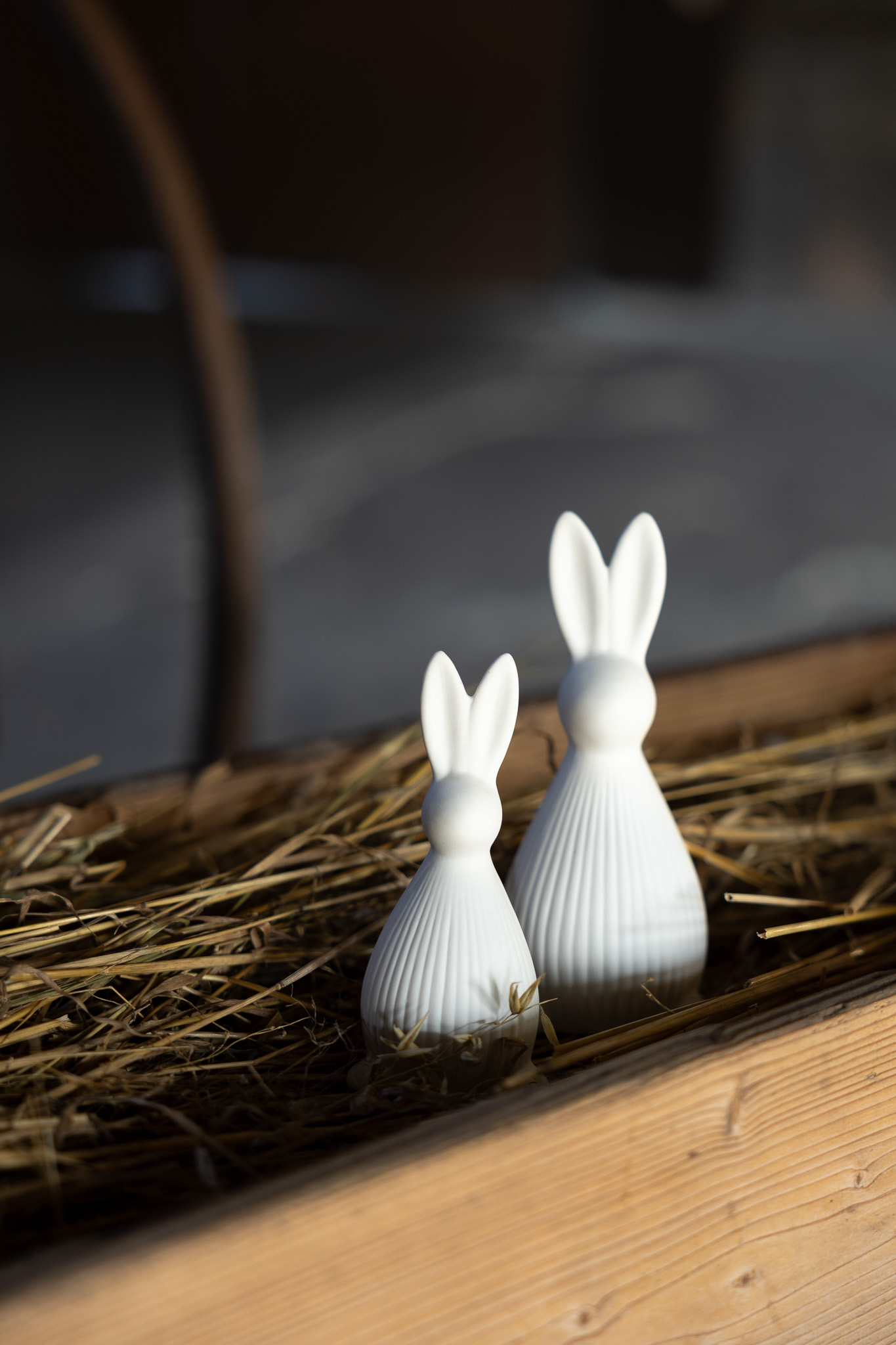 Selma - Rabbit - Hare - Easter decoration - White Decoration - Small - 3