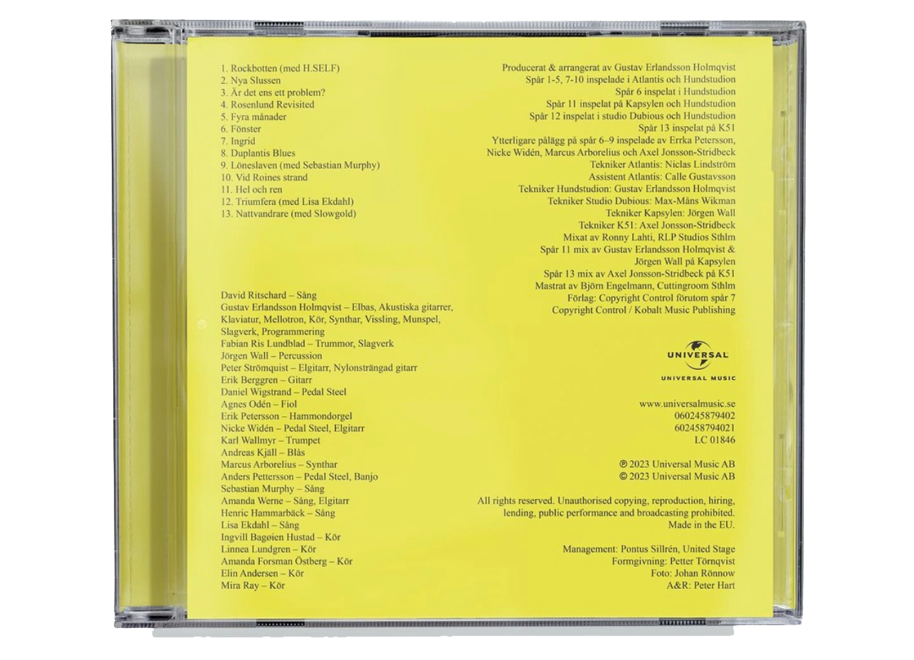 CD David Ritschard: Detta har hänt - 2