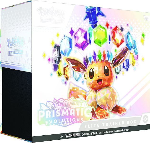Pokemon Scarlet & Violet  Prismatic Evolutions Elite Trainer Box