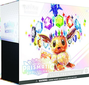 Pokemon Scarlet & Violet  Prismatic Evolutions Elite Trainer Box