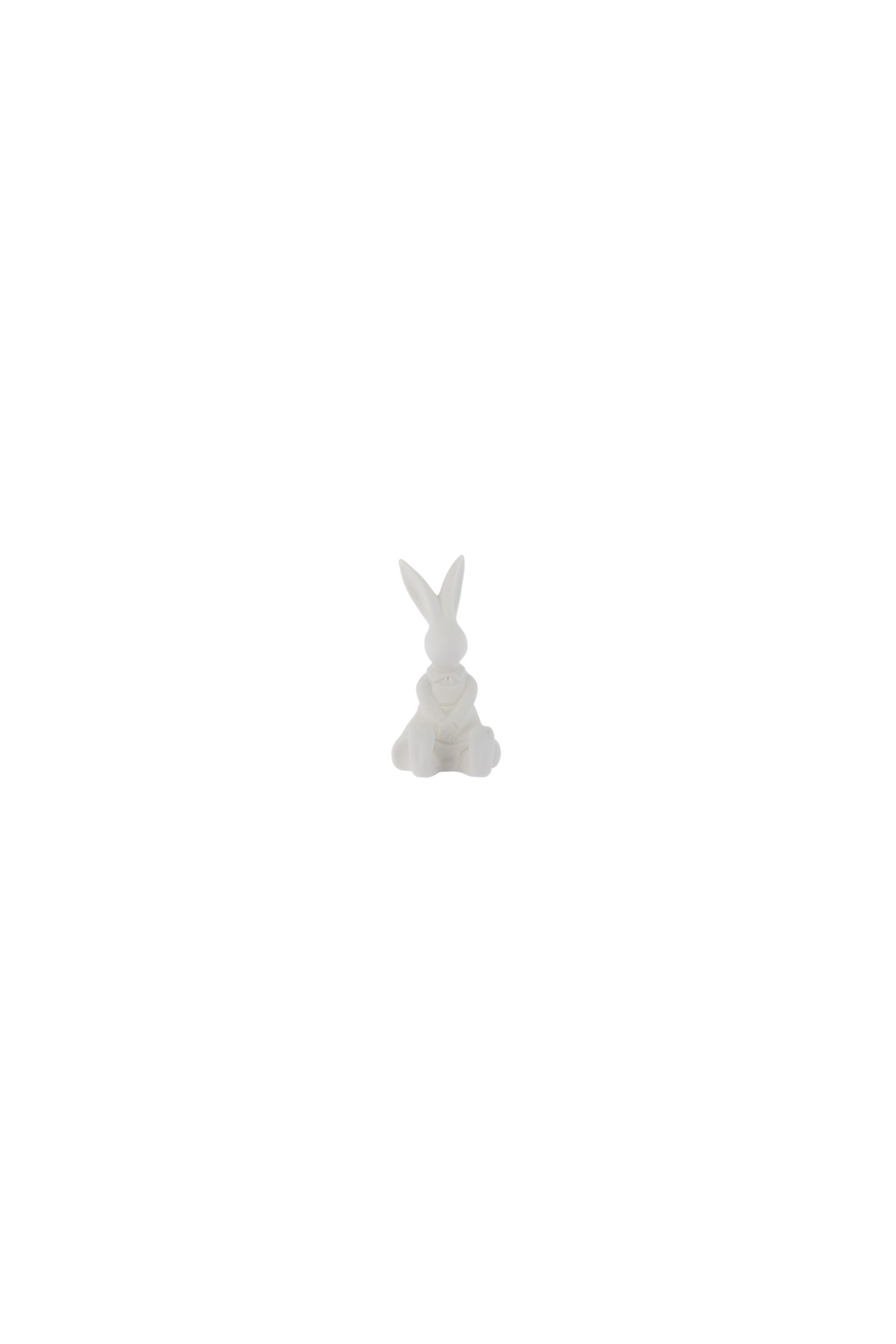 Sally - Kanin - Hare - Påskpynt - Vit Dekoration  - 4