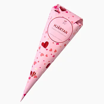Pralinstrut, Chokladhjärtan glitter - Finsmakarna