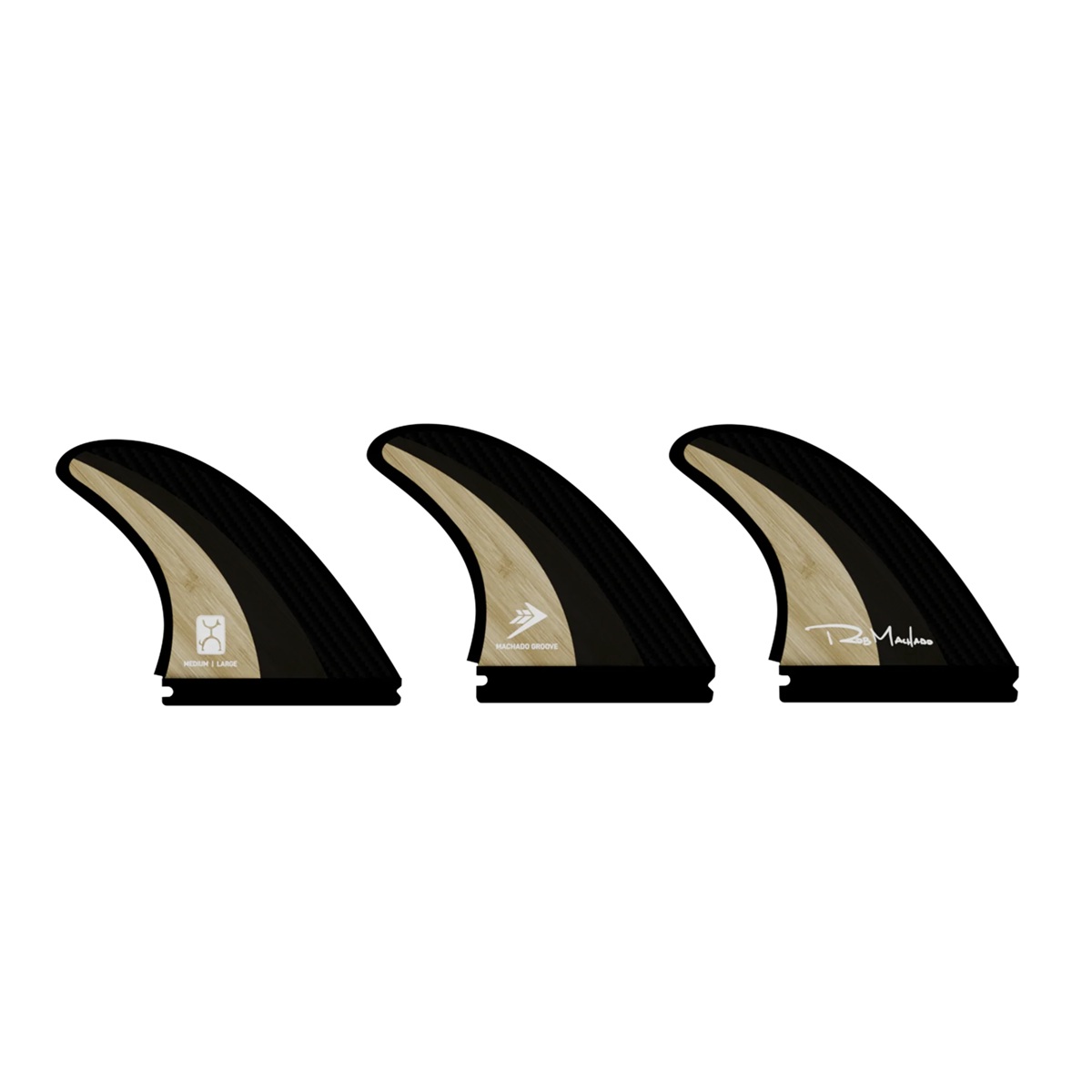 Firewire Machado futures Fena The Groove thruster