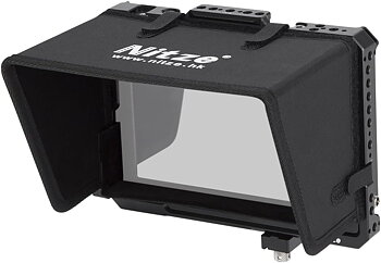 Nitze Cage for Blackmagic Design Video Assist 7" 12G Monitor with Sunhood JT-B02B