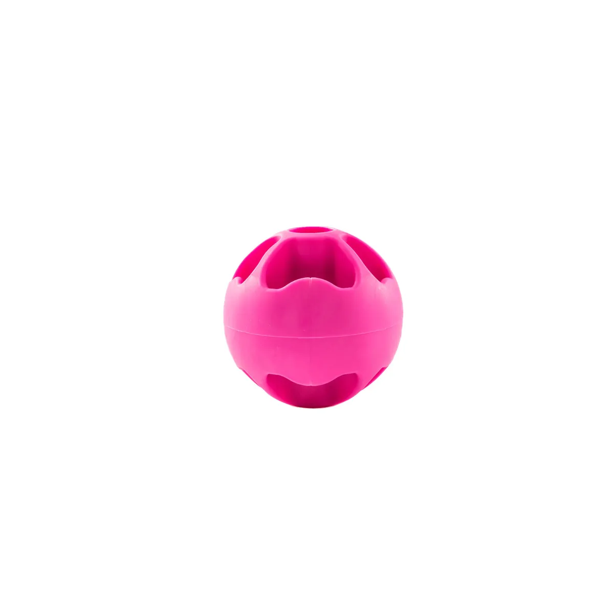 Fibooll Aktiveringsboll Snacks 6,5 cm Rosa - 2