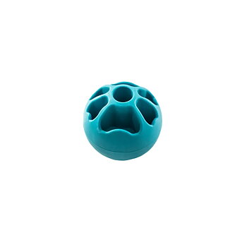 Fibooll Aktiveringsboll Snacks 6,5 cm Blå