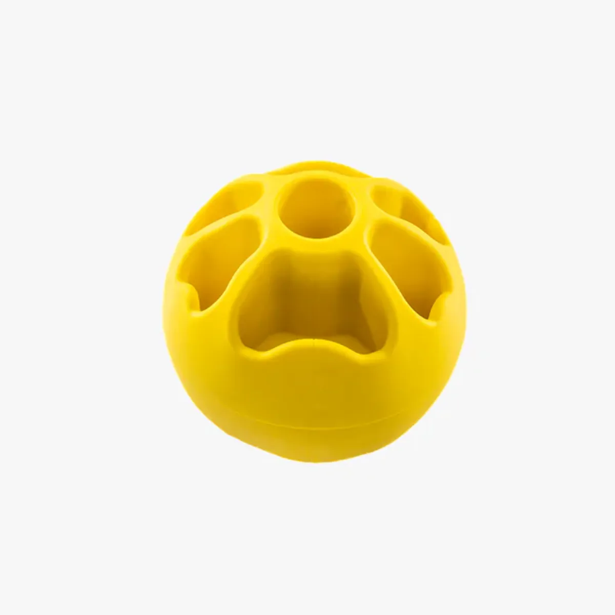 Fibooll, Aktiveringsboll Snacks Jumbo 8 cm Gul