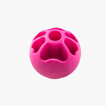 Fibooll, Aktiveringsboll Snacks Jumbo 8 cm Rosa