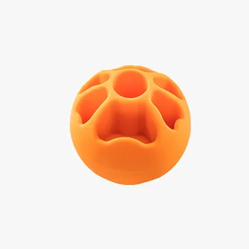 Fibooll, Aktiveringsboll Snacks Jumbo 8 cm Orange
